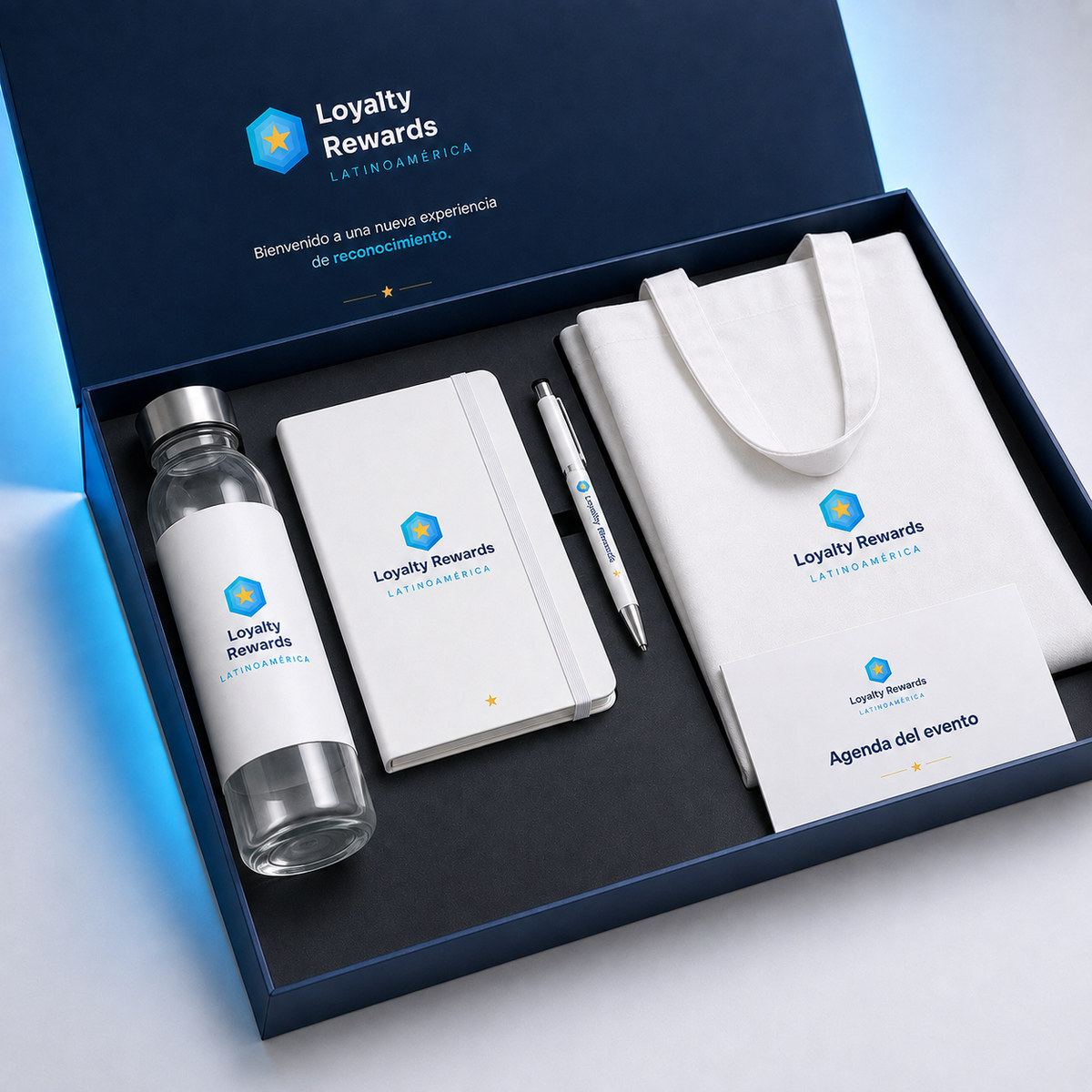 Kit de eventos y ferias de Loyalty Rewards Latinoamérica
